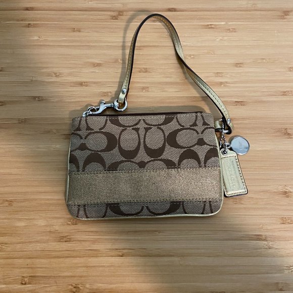 Coach Handbags - Coach Monogram Wristlet